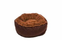 Dirty Dog ROUND BED BROWN 25"