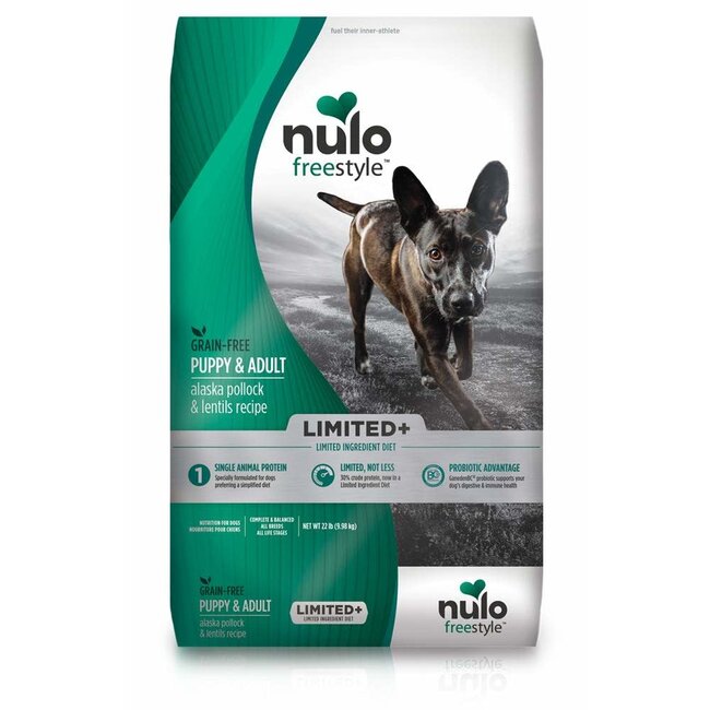Nulo FreeStyle Limited Ingredient Pollock & Lentil Recipe 22lb