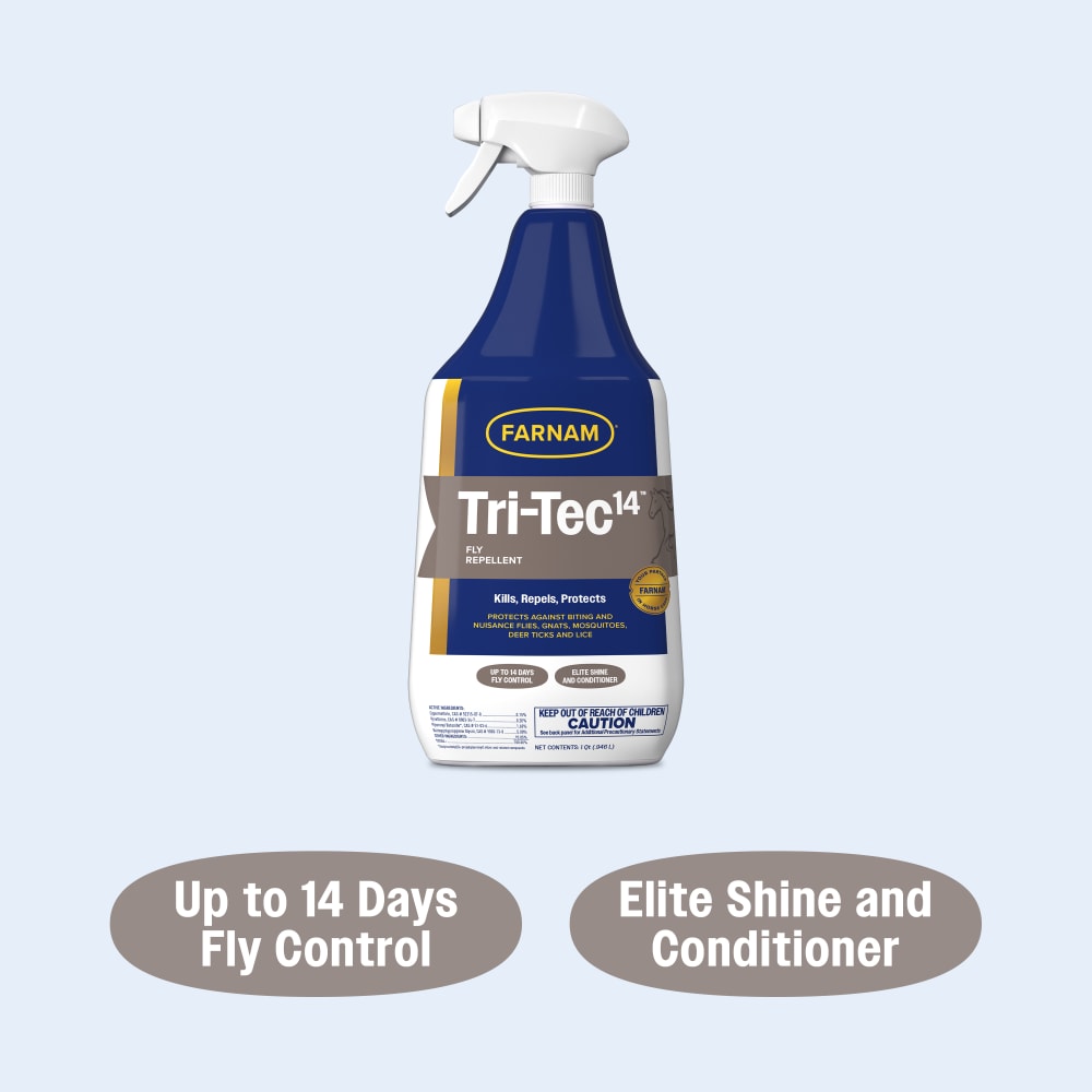 Farnam Tri-Tec 14 Fly Repellent Horse Fly Spray 32oz