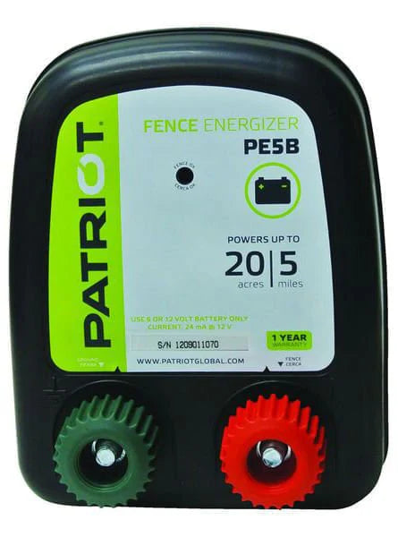FENCE CHARGER PE5B (DC) 5-MILE
