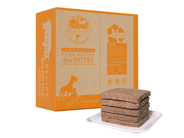 Steve’s Real Food’s Pork raw dog food 13.5 lb