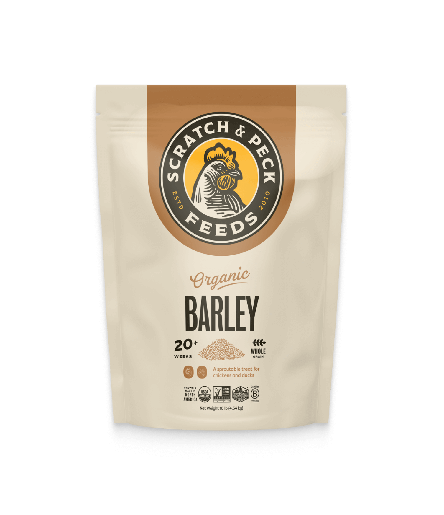S/P BARLEY ORGANIC 10 LB