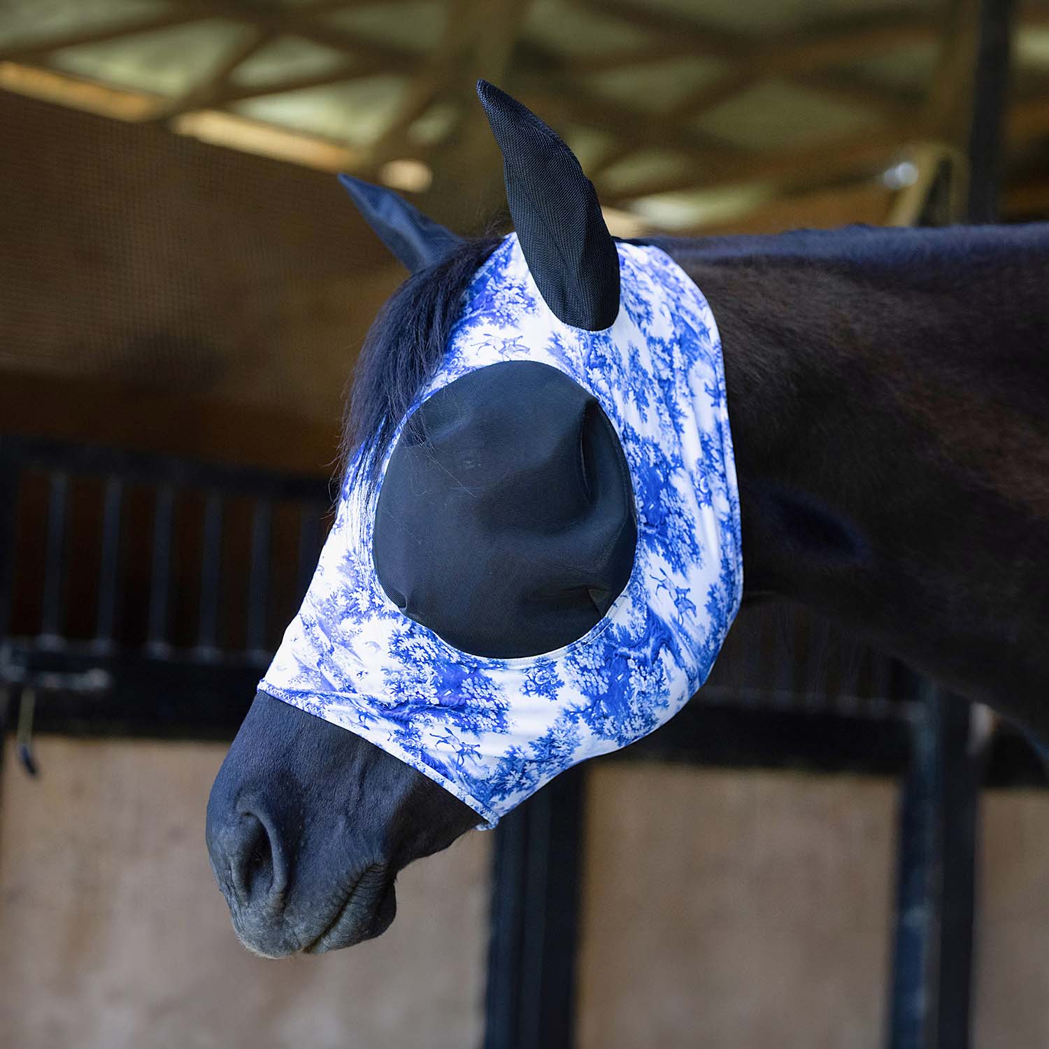 Expression Lycra Horse Fly Mask with Ears