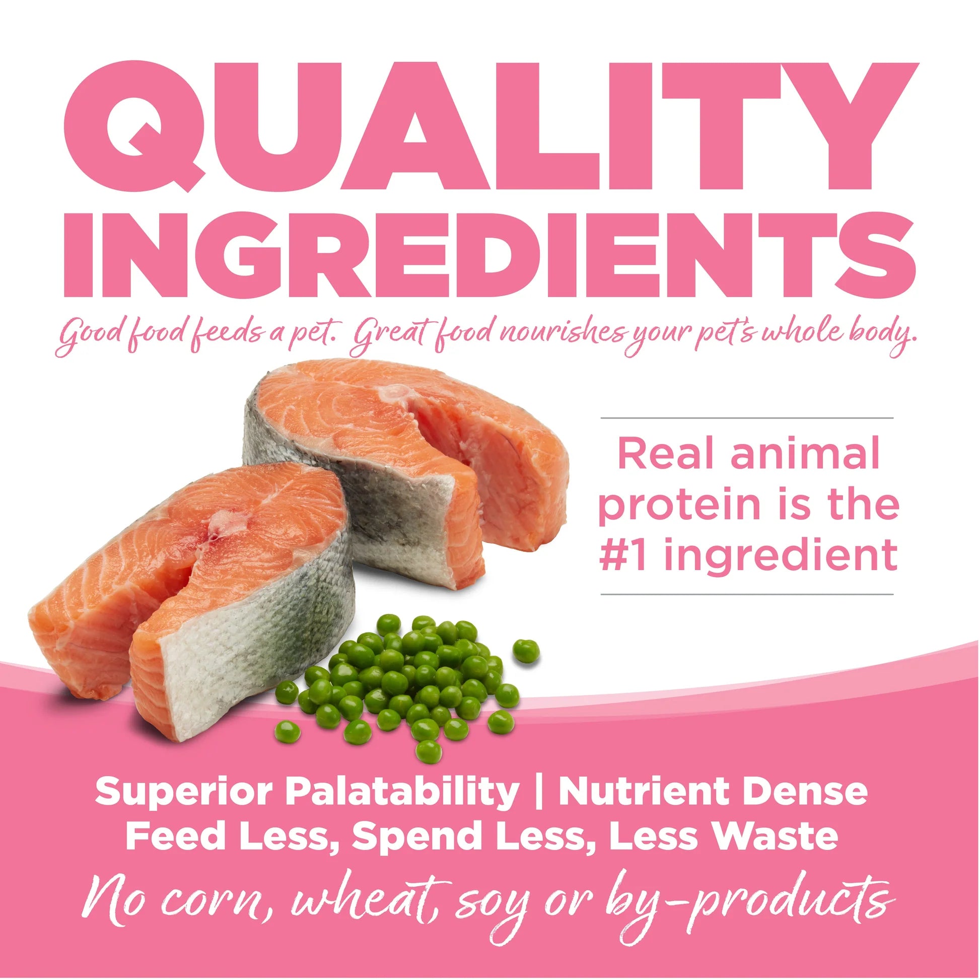 NutriSource PureVita Salmon & Peas Recipe Dry Dog Food 25lb