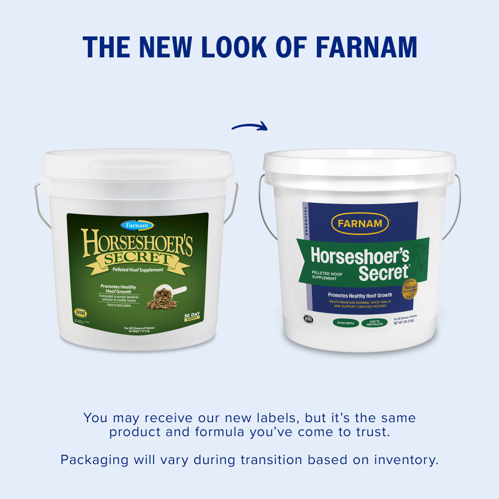 Farnam Horseshoer's Secret Pelleted Hoof Supplement for Horses 11lb