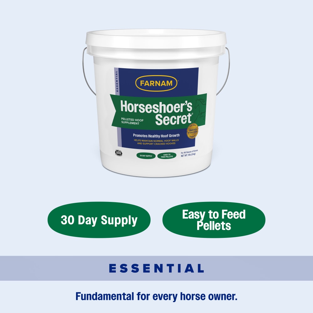 Farnam Horseshoer's Secret Pelleted Hoof Supplement for Horses 11lb