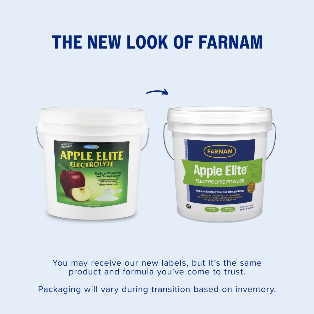 Farnam Apple Elite Electrolyte Powder for Horses 20lb