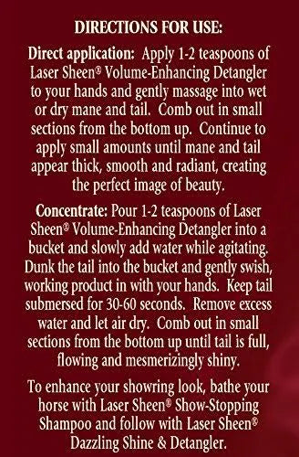 Farnam Laser Sheen Volume Enhancing Detangler 12oz