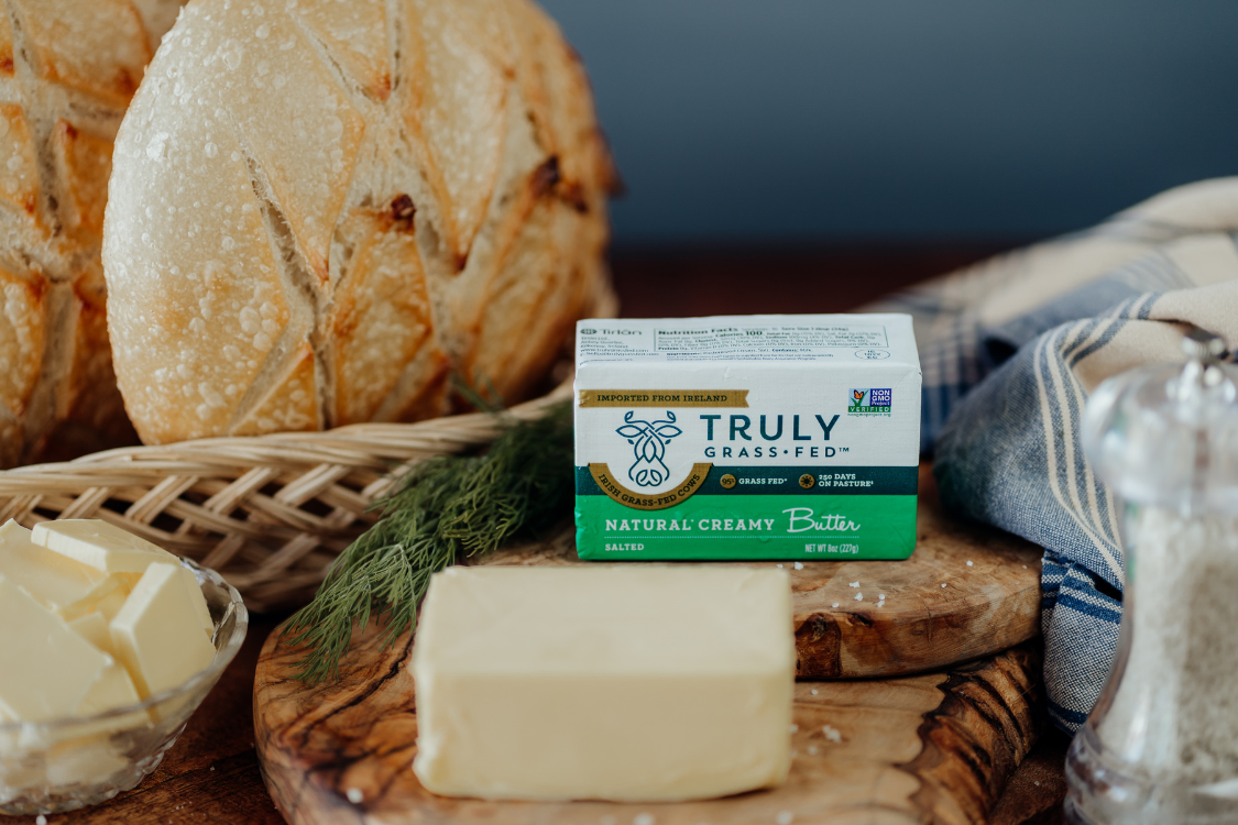 Truly Grass-fed Salted Butter - 8 oz