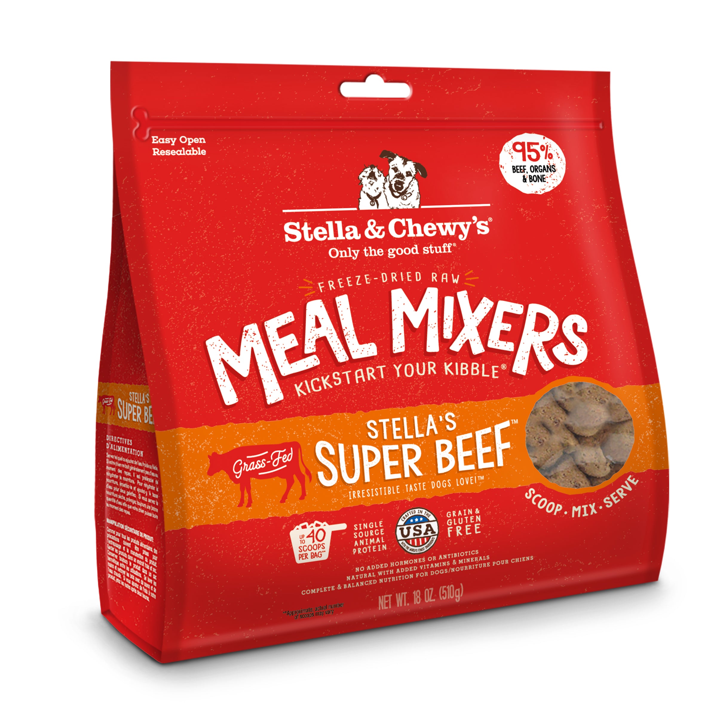 SC DOG meal mixer BEEF FD 18z