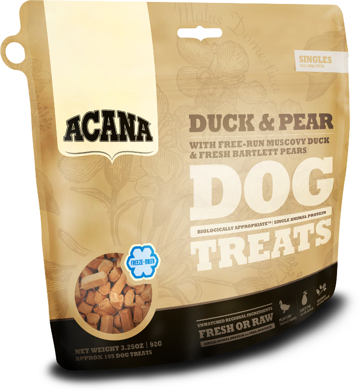 ACANA SNGLS TRT DUCK/PEAR 3.25