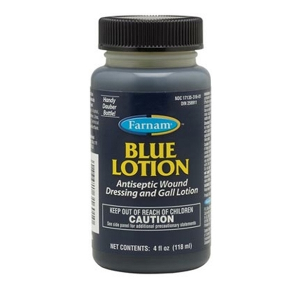 BLUE LOTION 4OZ.