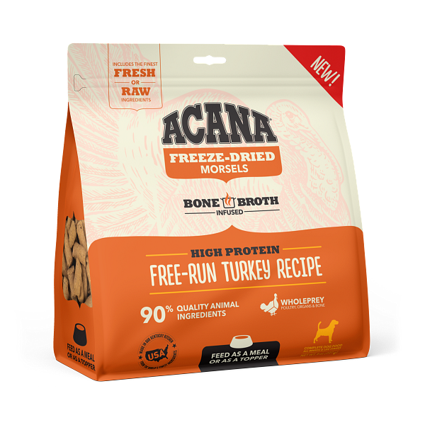 ACANA TURKEY MORSELS FD 8OZ