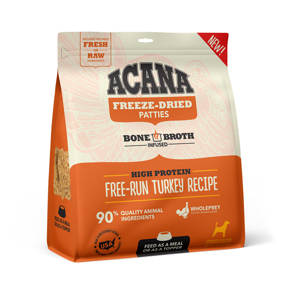 ACANA TURKEY PATTIES FD 14OZ