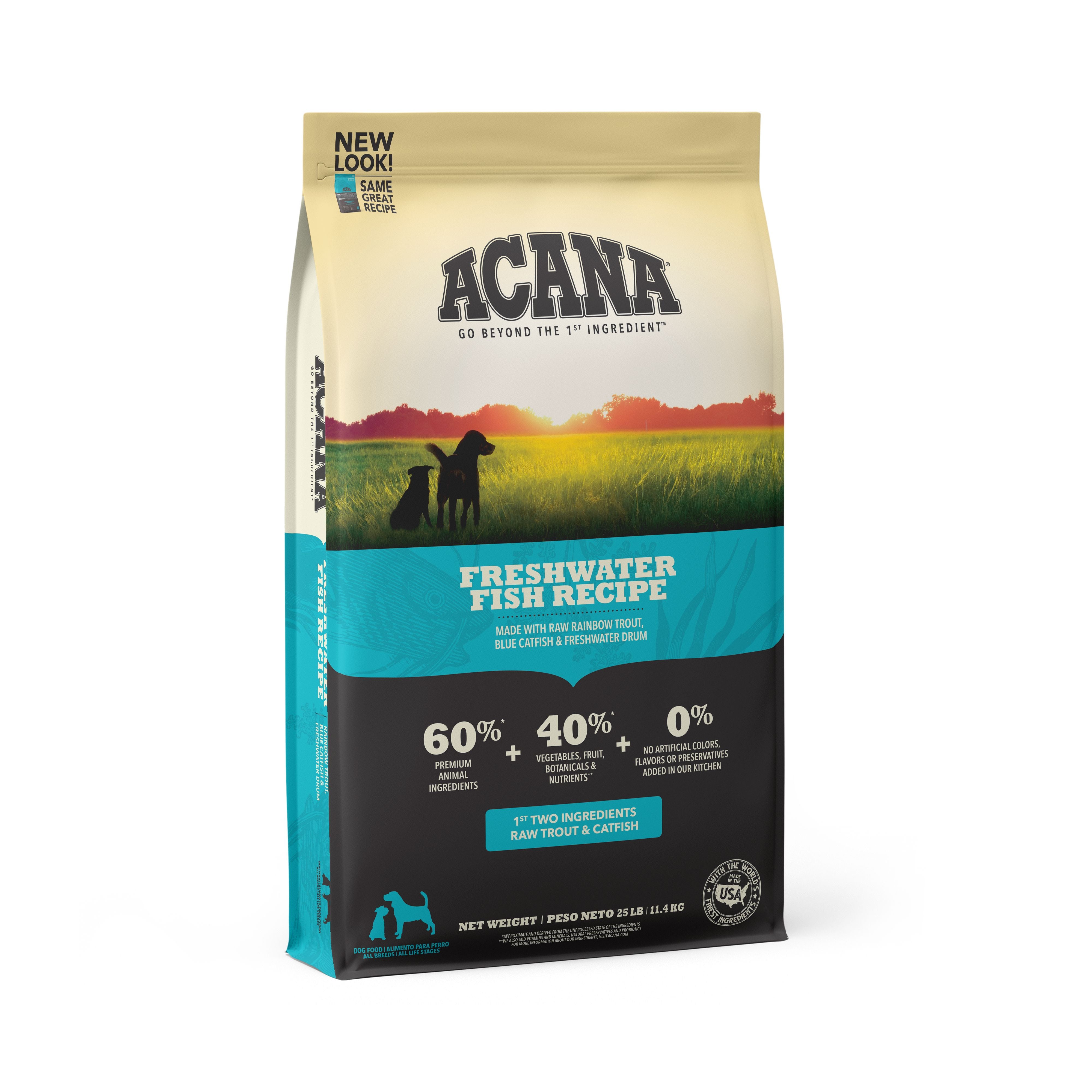 ACANA HER FRWAT FISH DOG 25LB