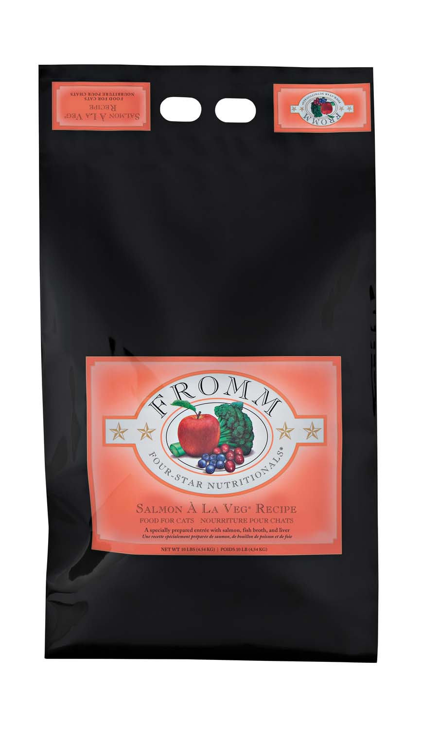 4STAR CAT SALMON & VEGGIE 10 L