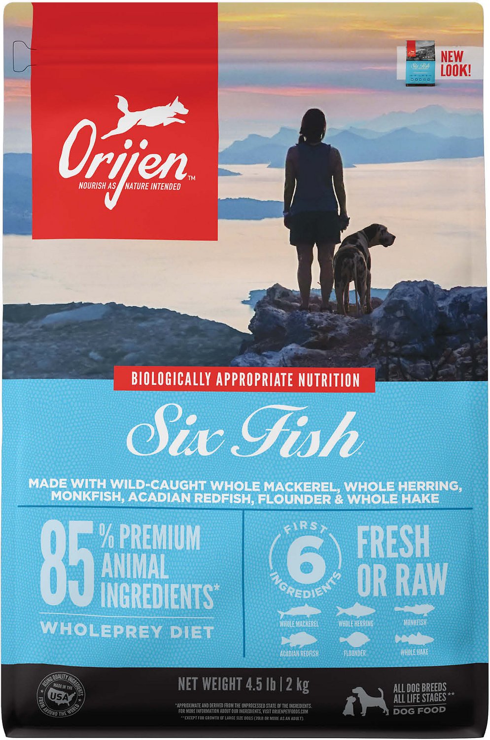 Orijen 6 Fish Dog 4.5