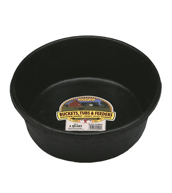DURAFLEX RUBBER FEED PAN 4QT