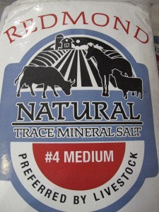 REDMOND SALT #4 med fine 50 lb