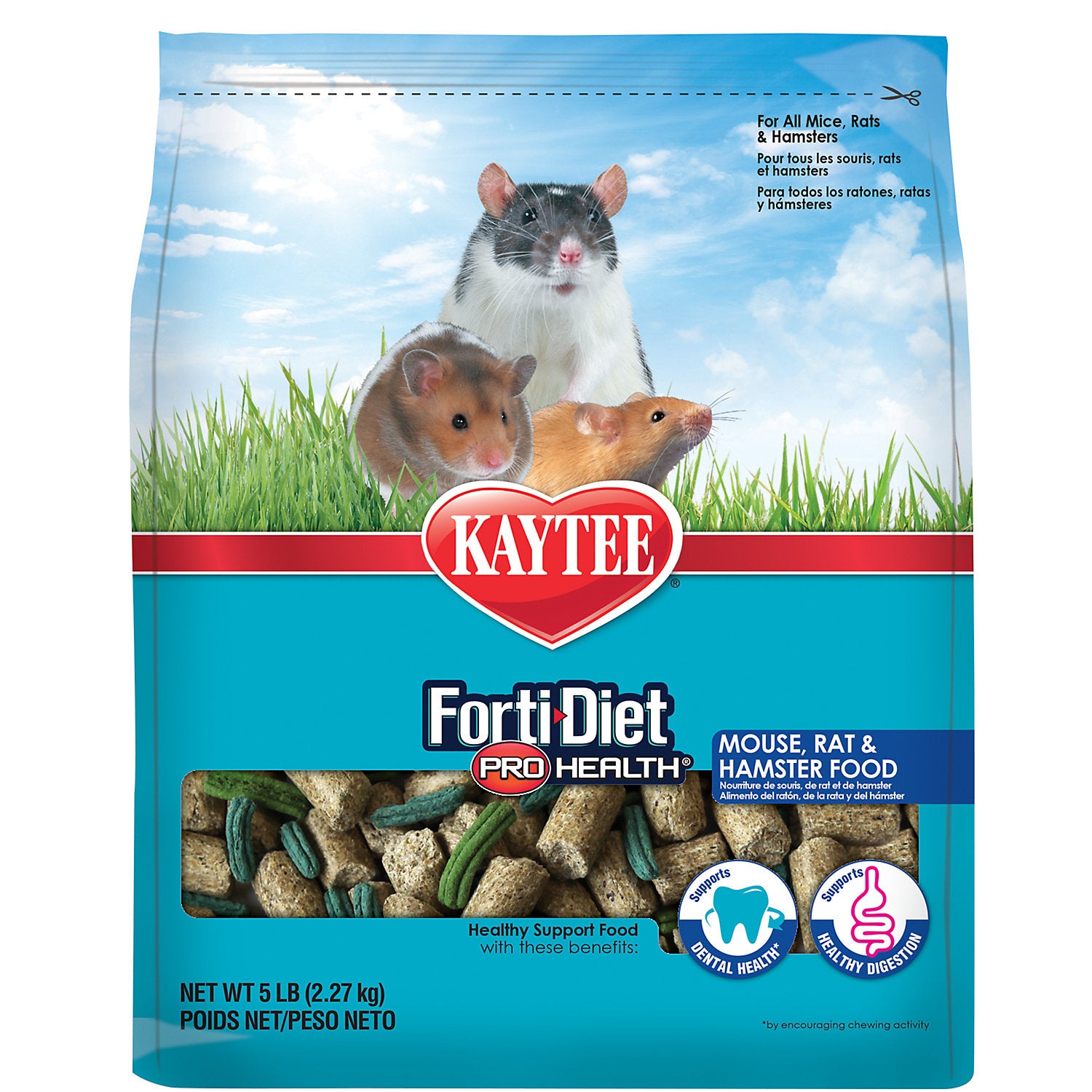 FORTIDIET MOUSE & RAT PH 5LB