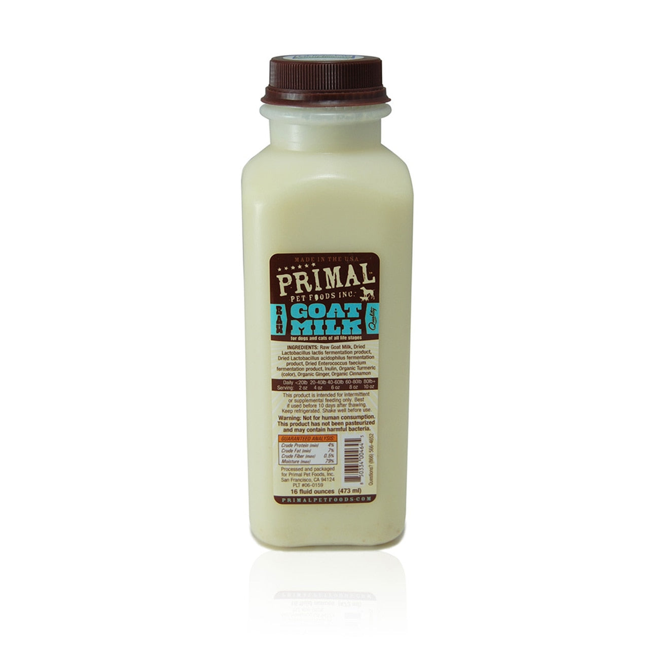Primal RAW Goats Milk 1p