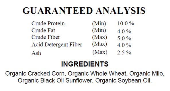 ORGANIC supreme scratch 10