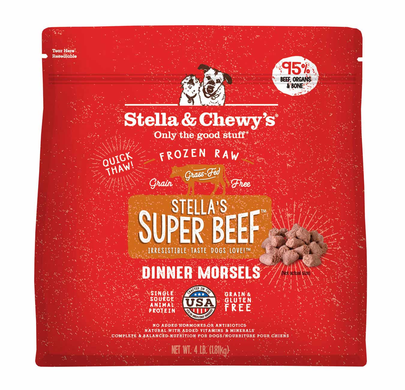 STELLA Raw BF Morsels Dog 4