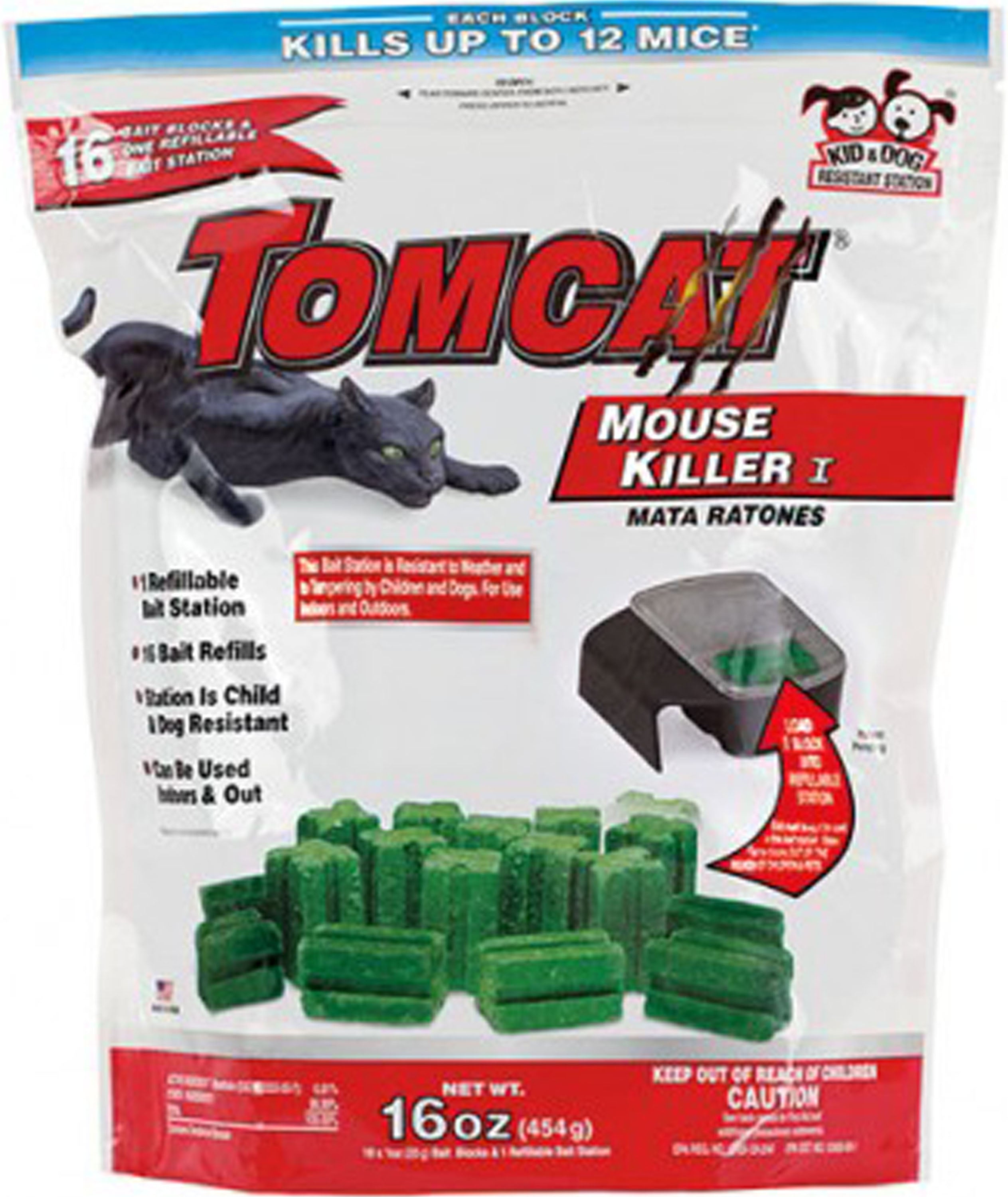 TOMCAT MOUSE KILLER REFILLABLE