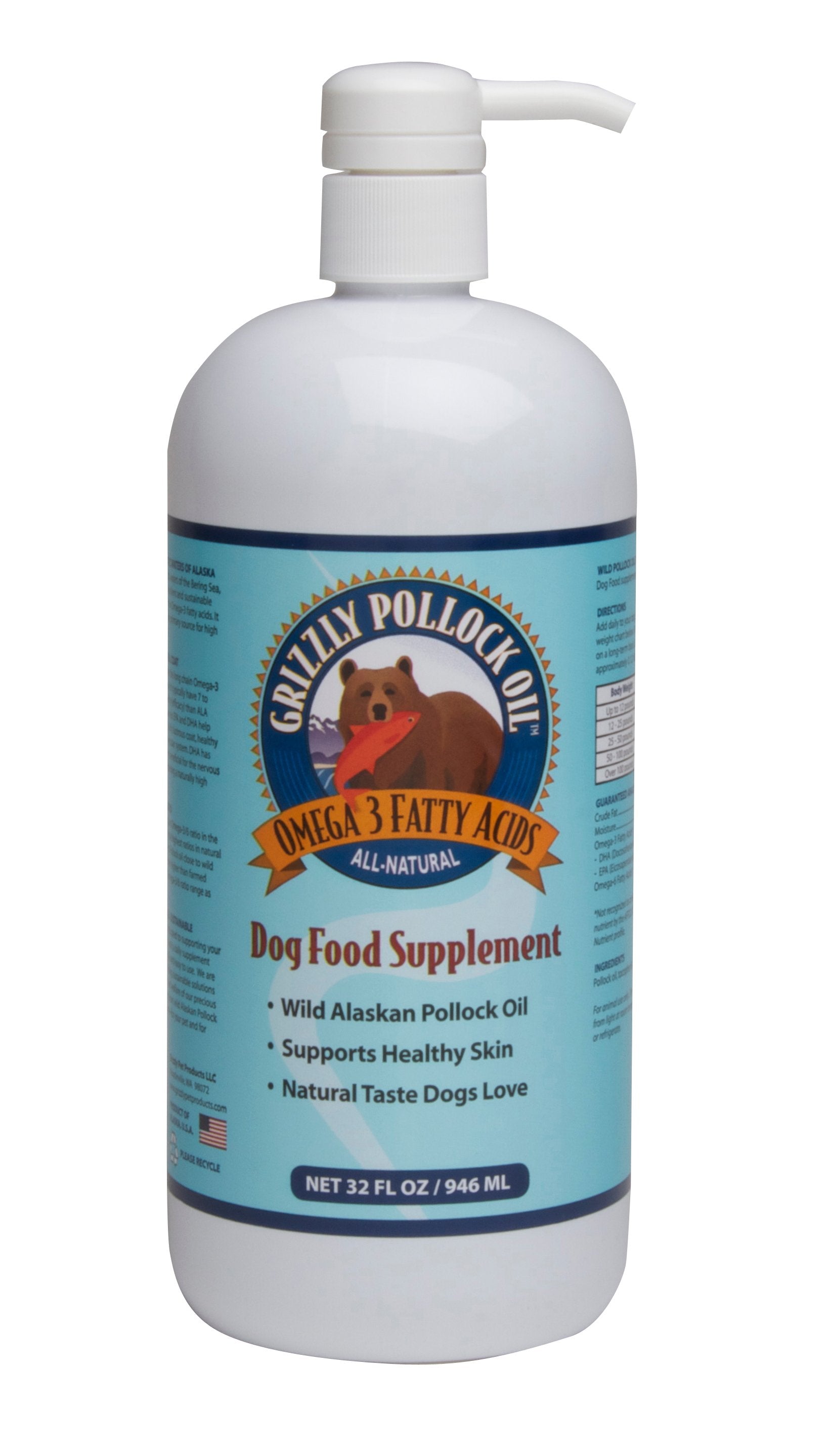 Grizzly Pollock Oil 32
