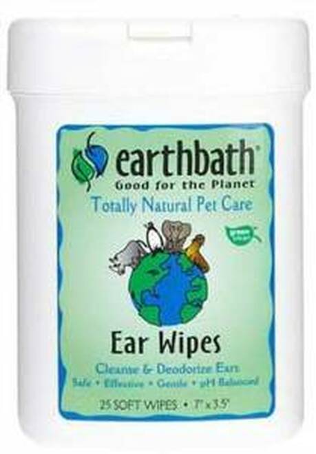 Earth Bath Ear Wipes 4z