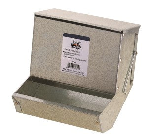 RABBIT FEEDER W/LID 7"