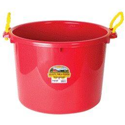 MUCK BUCKET DURA-FLEX RED