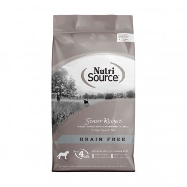 NutriSource Grain Free Senior Dog 5