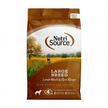 NutriSource LB Adult Lamb Rice Dog 30