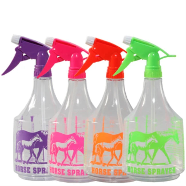 CLEAR PVC HORSE SPRAY BOTTLE N