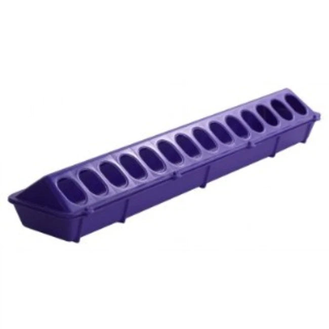 FEEDER FLIP-TOP PLAST PURP 20"