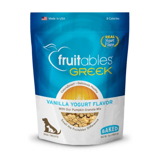 GREEK VANILLA YOGURT TREAT 7OZ