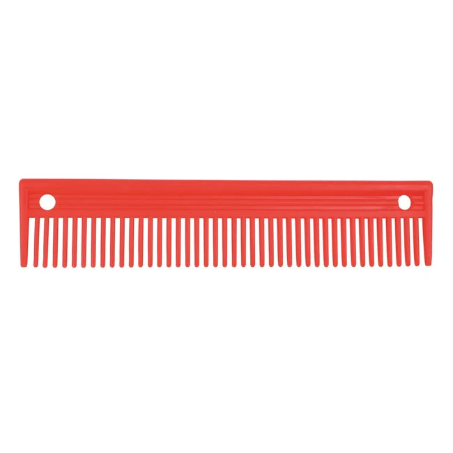 COMB PLASTIC 9" RED