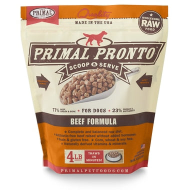 Primal Pronto Raw BF Dog 4