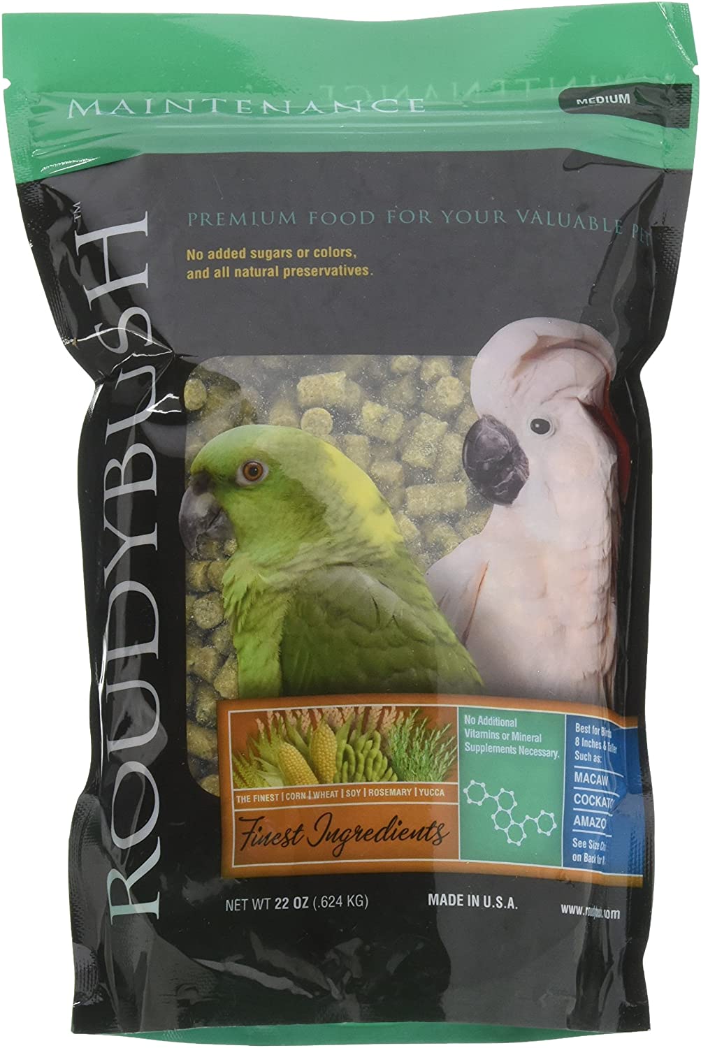 ROUDYBUSH MED PELLET 44OZ