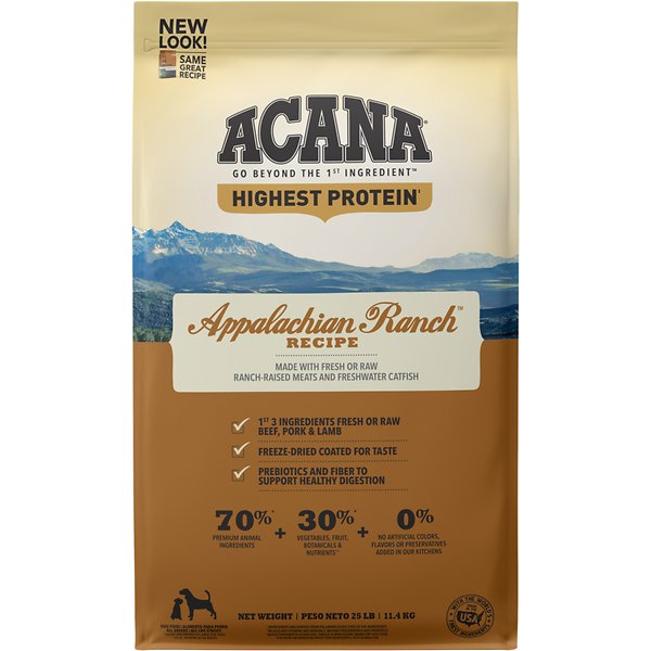 ACANA APPALACHIAN RANCH DOG 25