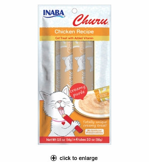 Inaba chicken churu puree 4pk