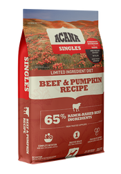 ACANA SNGLS BEEFANDPUM 25LB