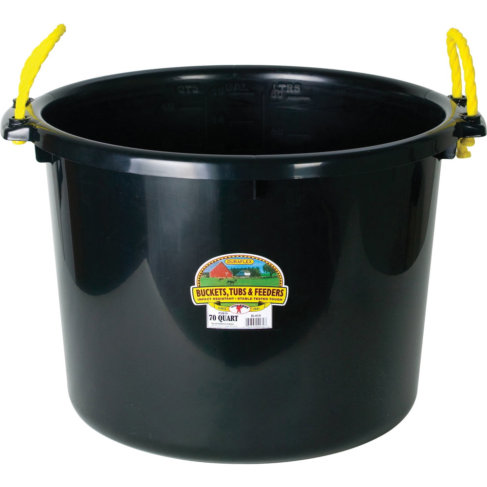 MUCK BUCKET DURA-FLEX BLACK