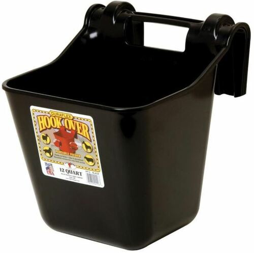 DURAFLEX HOOK OVER 12QT BLK