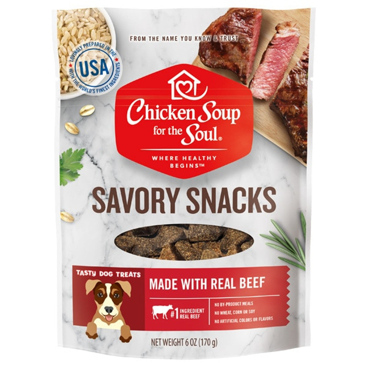 CHICKEN SOUP beef treat 6z