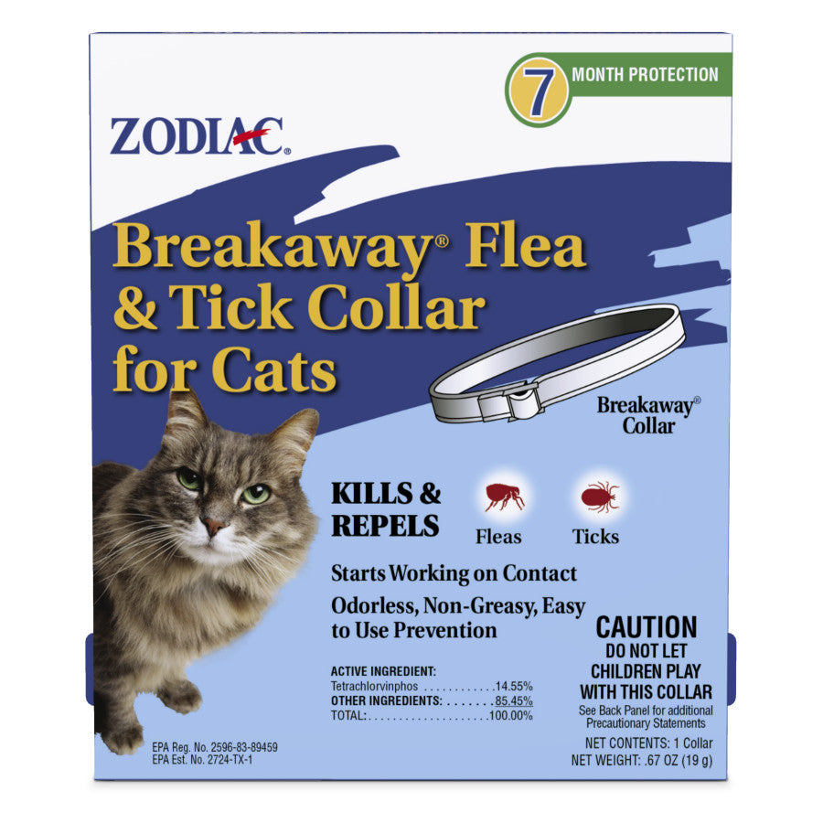 ZODIAC BREAKAWAY F&T CAT COLLA