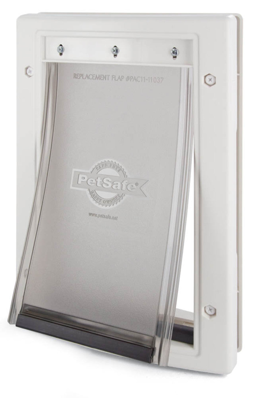 PET DOOR PLASTIC PREM WHT SML