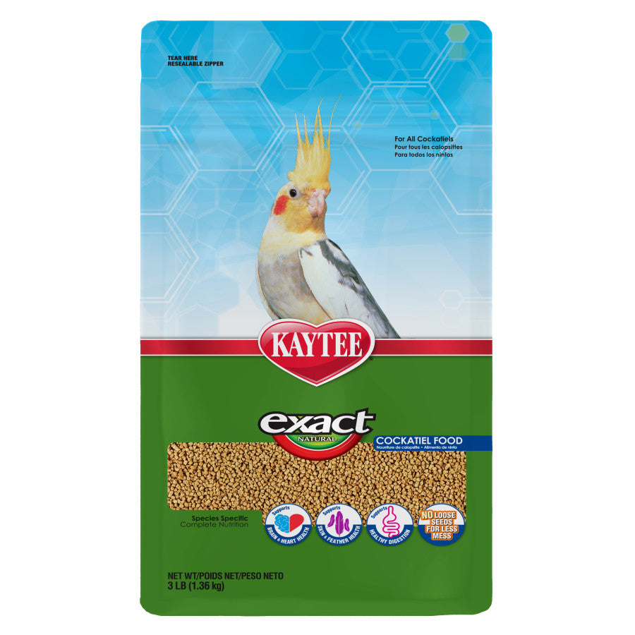 EXACT COCKATIEL NAT 3LB