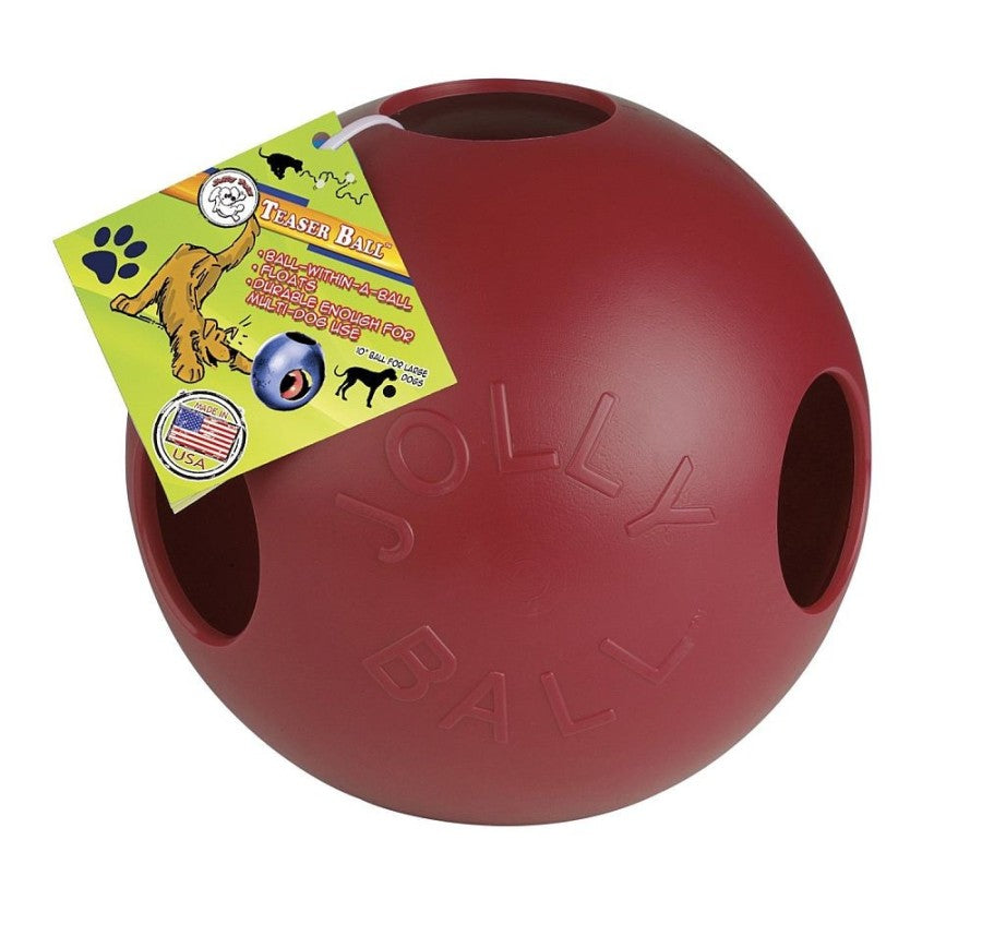 JOLLY BALL TEASER BALL RED 10"